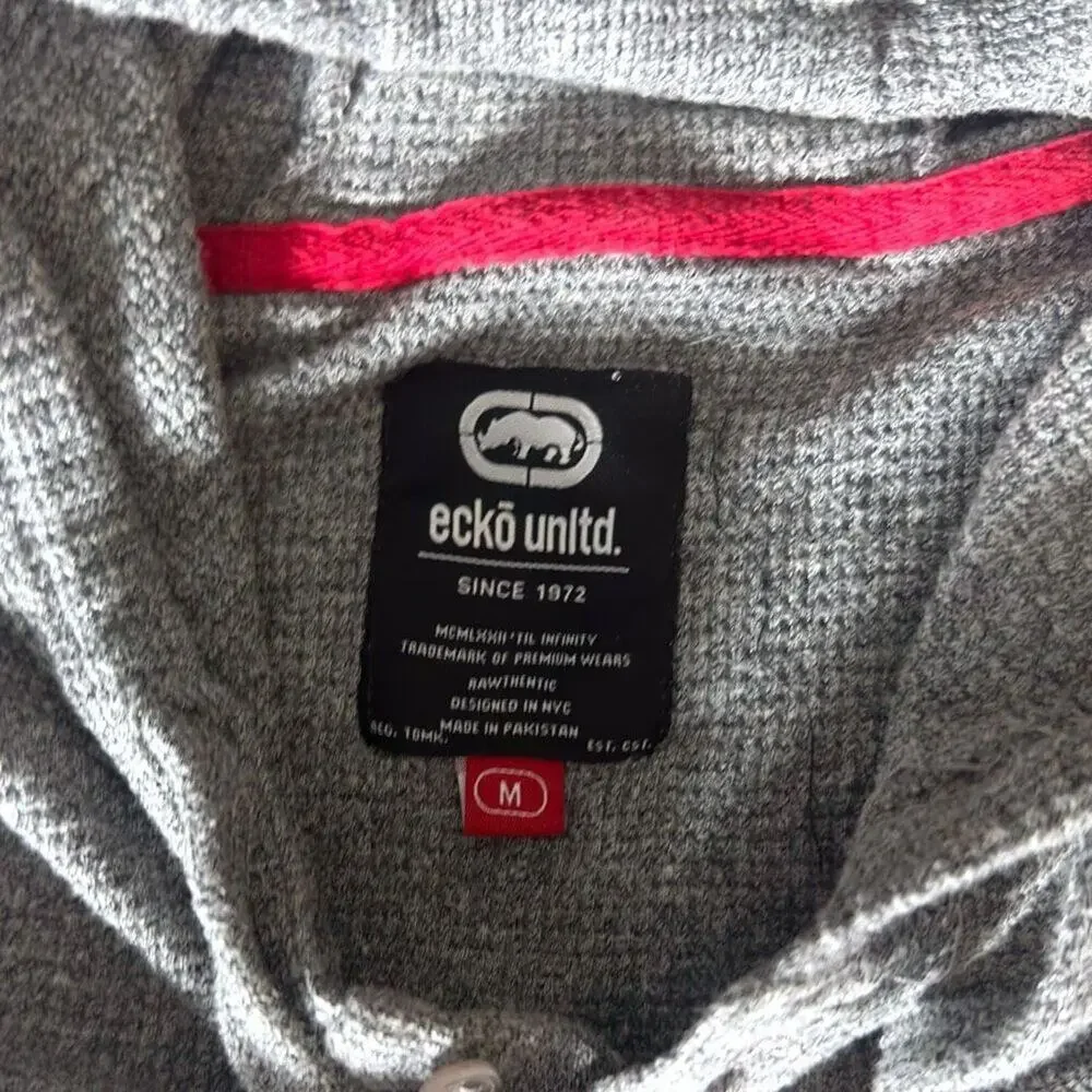 Ecko Unlimited Vintage Y2K Pullover Hoodie Men’s M - Streetwear Casual Skater - Picture 6 of 12